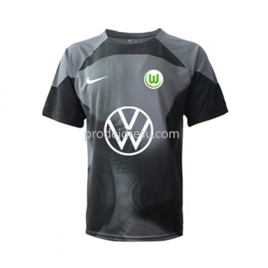 VfL Wolfsburg Dresy Fotbal Brankářské Muž Domácí 2022-2023 Krátký rukáv