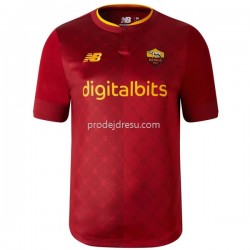 AS Roma Dresy Fotbal Domácí 2022-2023 Krátký Rukáv