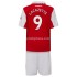 Arsenal Dresy Fotbal Lacazette 9 Dětský Domácí 2022-2023 Krátký Rukáv