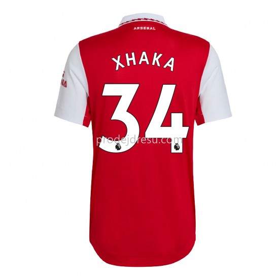 Arsenal Dresy Fotbal Xhaka 34 Domácí 2022-2023 Krátký Rukáv
