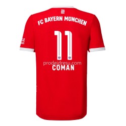 Bayern Mnichov Dresy Fotbal Coman 11 Domácí 2022-2023 Krátký Rukáv