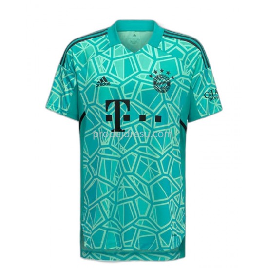 Bayern Mnichov Dresy Fotbal Brankářské Domácí 2022-2023 Krátký Rukáv