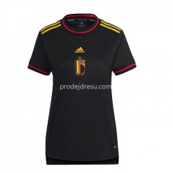 Belgie Dresy Fotbal Žena Domácí 2022 Krátký Rukáv