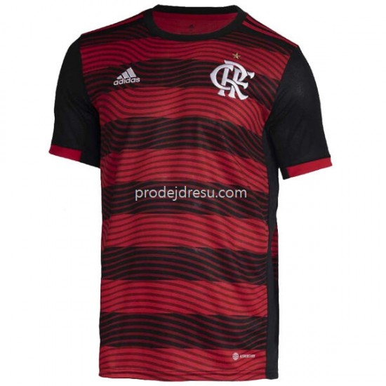 CR Flamengo Dresy Fotbal Domácí 2022-2023 Krátký Rukáv