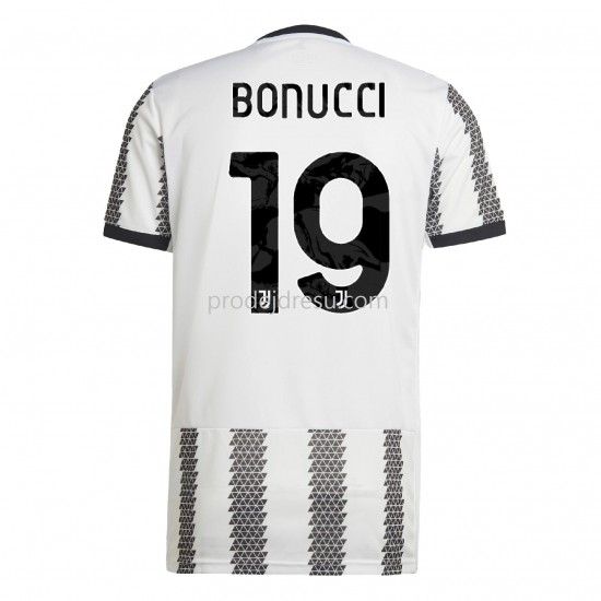 Juventus Dresy Fotbal Bonucci 19 Domácí 2022-2023 Krátký Rukáv