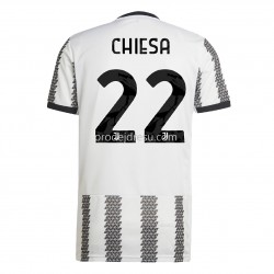 Juventus Dresy Fotbal Chiesa 22 Domácí 2022-2023 Krátký Rukáv