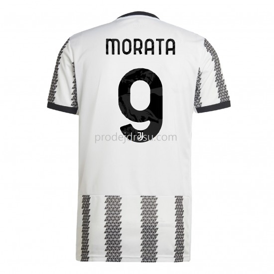 Juventus Dresy Fotbal Morata 9 Domácí 2022-2023 Krátký Rukáv