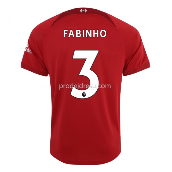 Liverpool Dresy Fotbal Fabinho 3 Domácí 2022-2023 Krátký Rukáv