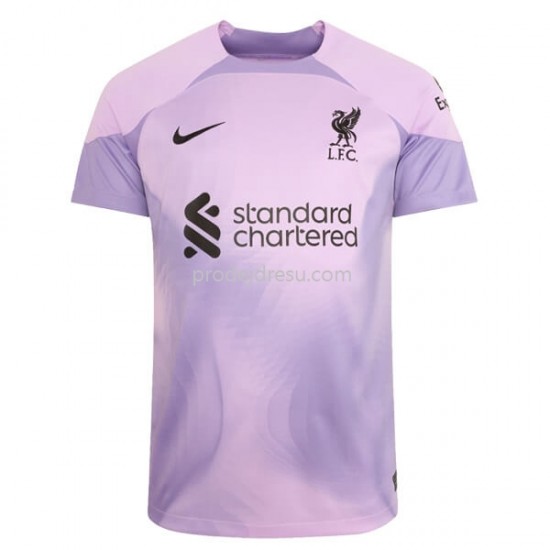 Liverpool Dresy Fotbal Brankářské Domácí 2022-2023 Krátký Rukáv