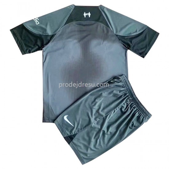 Liverpool Dresy Fotbal Dětský Venkovní 2022-2023 Krátký Rukáv