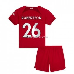 Liverpool Dresy Fotbal Robertson 26 Dětský Domácí 2022-2023 Krátký Rukáv