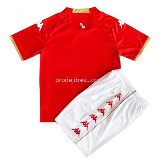 Mainz 5 Dresy Fotbal Dětský Domácí 2022-2023 Krátký Rukáv