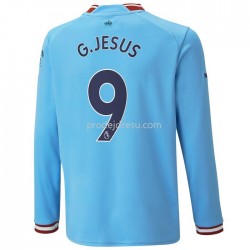 Manchester City Dresy Fotbal G.Jesus 9 Domácí 2022-2023 Dlouhý rukáv
