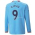 Manchester City Dresy Fotbal G.Jesus 9 Domácí 2022-2023 Dlouhý rukáv