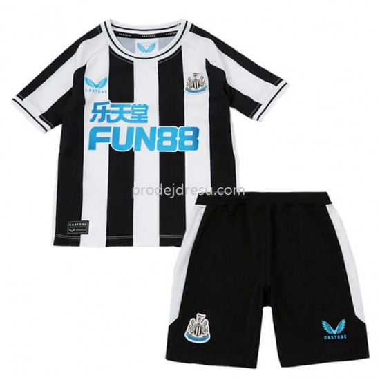 Newcastle United Dresy Fotbal Dětský Domácí 2022-2023 Krátký Rukáv