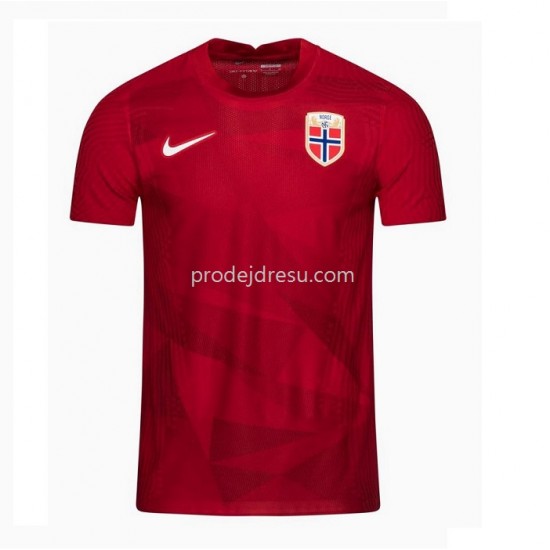 Norsko Dresy Fotbal Domácí 2022 Krátký Rukáv