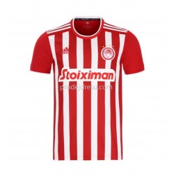 Olympiacos Dresy Fotbal Domácí 2021-2022 Krátký Rukáv