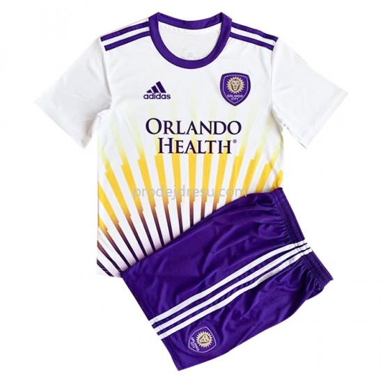Orlando City Dresy Fotbal Dětský Venkovní 2022-2023 Krátký Rukáv