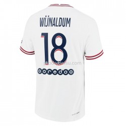 Paris Saint-Germain Dresy Fotbal Georginio Wijnaldum 18 Čtvrtý 2021-2022 Krátký Rukáv