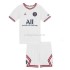 Paris Saint-Germain Dresy Fotbal Dětský Čtvrtý 2021-2022 Krátký Rukáv