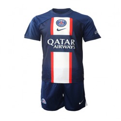 Paris Saint-Germain Dresy Fotbal Dětský Domácí 2022-2023 Krátký Rukáv