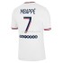 Paris Saint-Germain Dresy Fotbal Kylian Mbappe 7 Čtvrtý 2021-2022 Krátký Rukáv