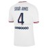 Paris Saint-Germain Dresy Fotbal Sergio Ramos 4 Čtvrtý 2021-2022 Krátký Rukáv