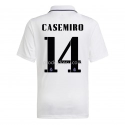 Real Madrid Dresy Fotbal Casemiro 14 Domácí 2022-2023 Krátký Rukáv