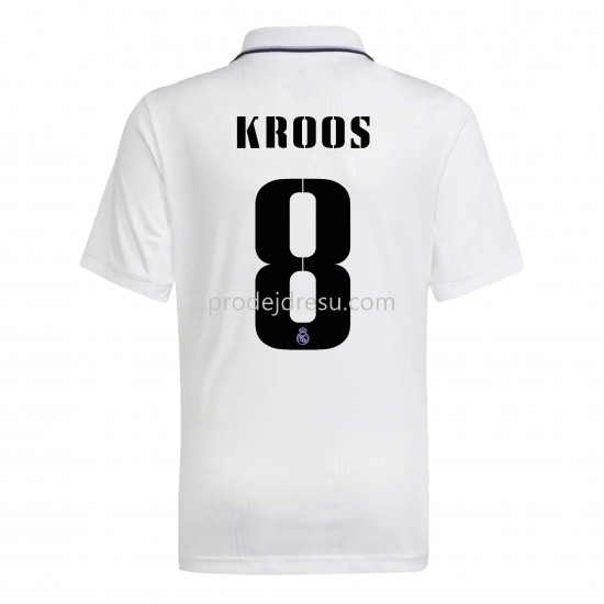 Real Madrid Dresy Fotbal Kroos 8 Domácí 2022-2023 Krátký Rukáv