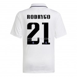 Real Madrid Dresy Fotbal Rodrygo 21 Domácí 2022-2023 Krátký Rukáv