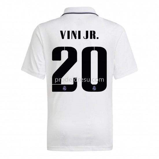 Real Madrid Dresy Fotbal Vini Jr. 20 Domácí 2022-2023 Krátký Rukáv