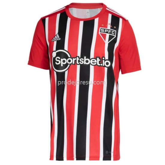 Sao Paulo Dresy Fotbal Venkovní 2022-2023 Krátký Rukáv