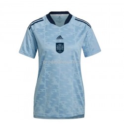 Španělsko Dresy Fotbal Žena Venkovní 2022 Krátký Rukáv