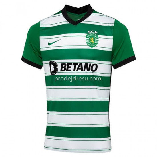 Sporting CP Dresy Fotbal Domácí 2022-2023 Krátký Rukáv