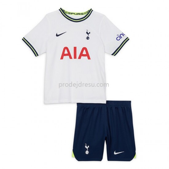 Tottenham Hotspur Dresy Fotbal Dětský Domácí 2022-2023 Krátký Rukáv