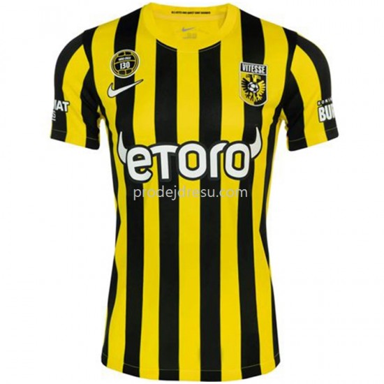 Vitesse Dresy Fotbal Domácí 2022-2023 Krátký Rukáv