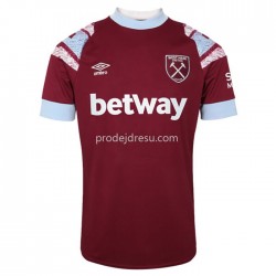 West Ham United Dresy Fotbal Domácí 2022-2023 Krátký Rukáv