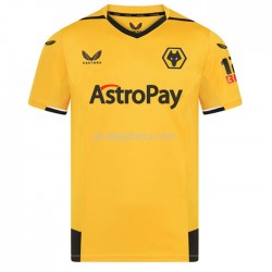 Wolverhampton Wanderers Dresy Fotbal Domácí 2022-2023 Krátký Rukáv