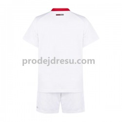 AC Milán Dresy Fotbal Dětský Venkovní 2022-2023 Krátký rukáv