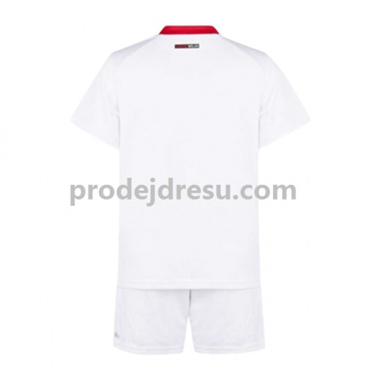 AC Milán Dresy Fotbal Dětský Venkovní 2022-2023 Krátký rukáv