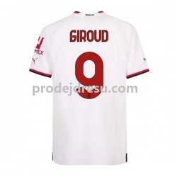 AC Milán Dresy Fotbal Olivier Giroud 9 Muž Venkovní 2022-2023 Krátký rukáv
