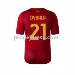 AS Řím Dresy Fotbal Dybala 21 Muž Domácí 2022-2023 Krátký rukáv