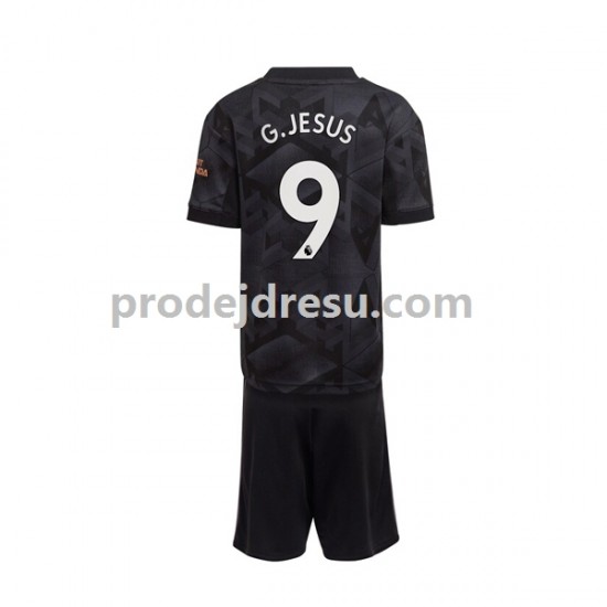 Arsenal Dresy Fotbal Gabriel Jesus 9 Dětský Venkovní 2022-2023 Krátký rukáv
