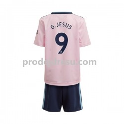 Arsenal Dresy Fotbal Gabriel Jesus 9 Dětský Alternativní 2022-2023 Krátký rukáv