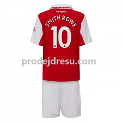 Arsenal Dresy Fotbal Smith Rowe 10 Dětský Domácí 2022-2023 Krátký rukáv