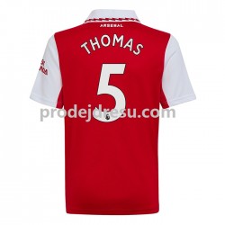 Arsenal Dresy Fotbal Thomas Partey 5 Muž Domácí 2022-2023 Krátký rukáv