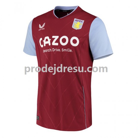 Aston Villa Dresy Fotbal Muž Domácí 2022-2023 Krátký rukáv