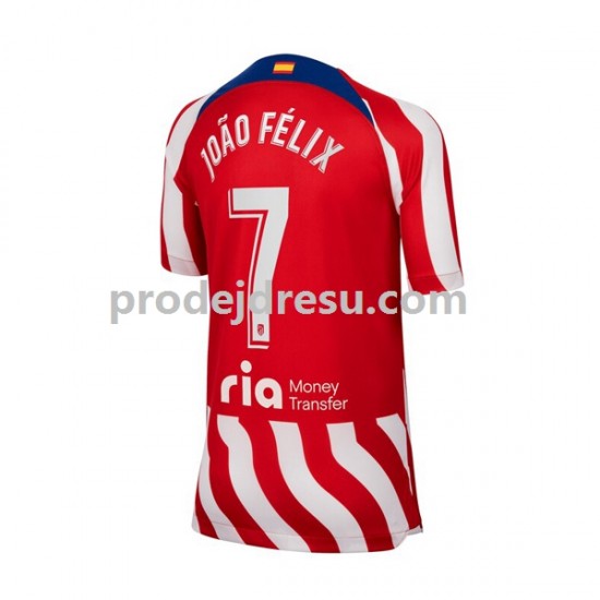 Atlético Madrid Dresy Fotbal Joao Felix 7 Muž Domácí 2022-2023 Krátký rukáv