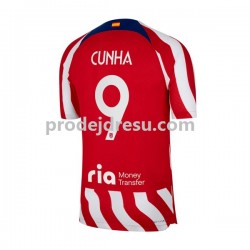 Atlético Madrid Dresy Fotbal Matheus Cunha 9 Muž Domácí 2022-2023 Krátký rukáv
