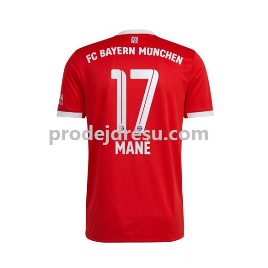 FC Bayern Mnichov Dresy Fotbal Sadio Mane 17 Muž Domácí 2022-2023 Krátký rukáv
